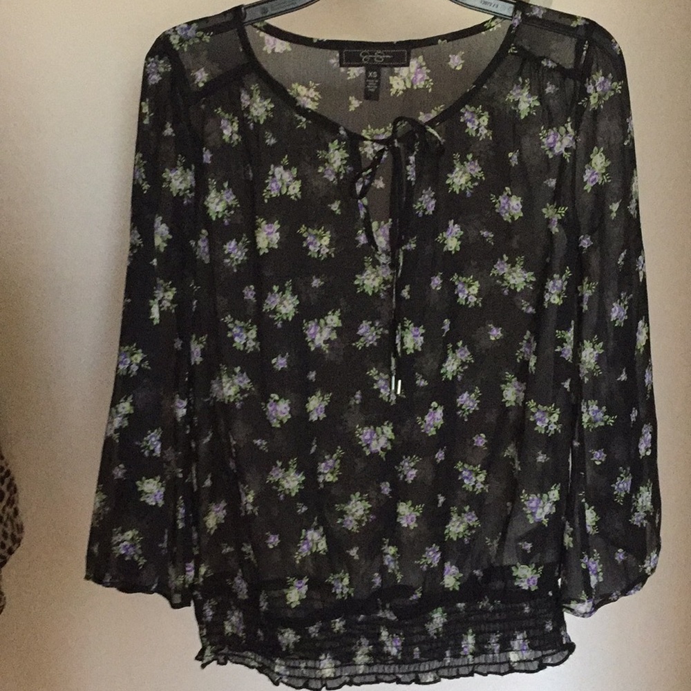 Flowery top